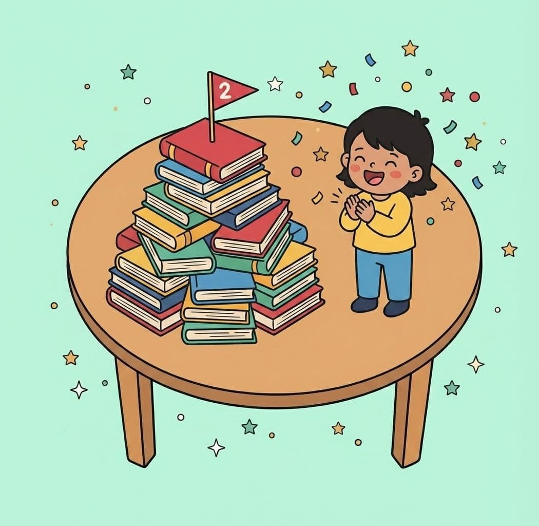 Two years, 2,109 books, 20 schools